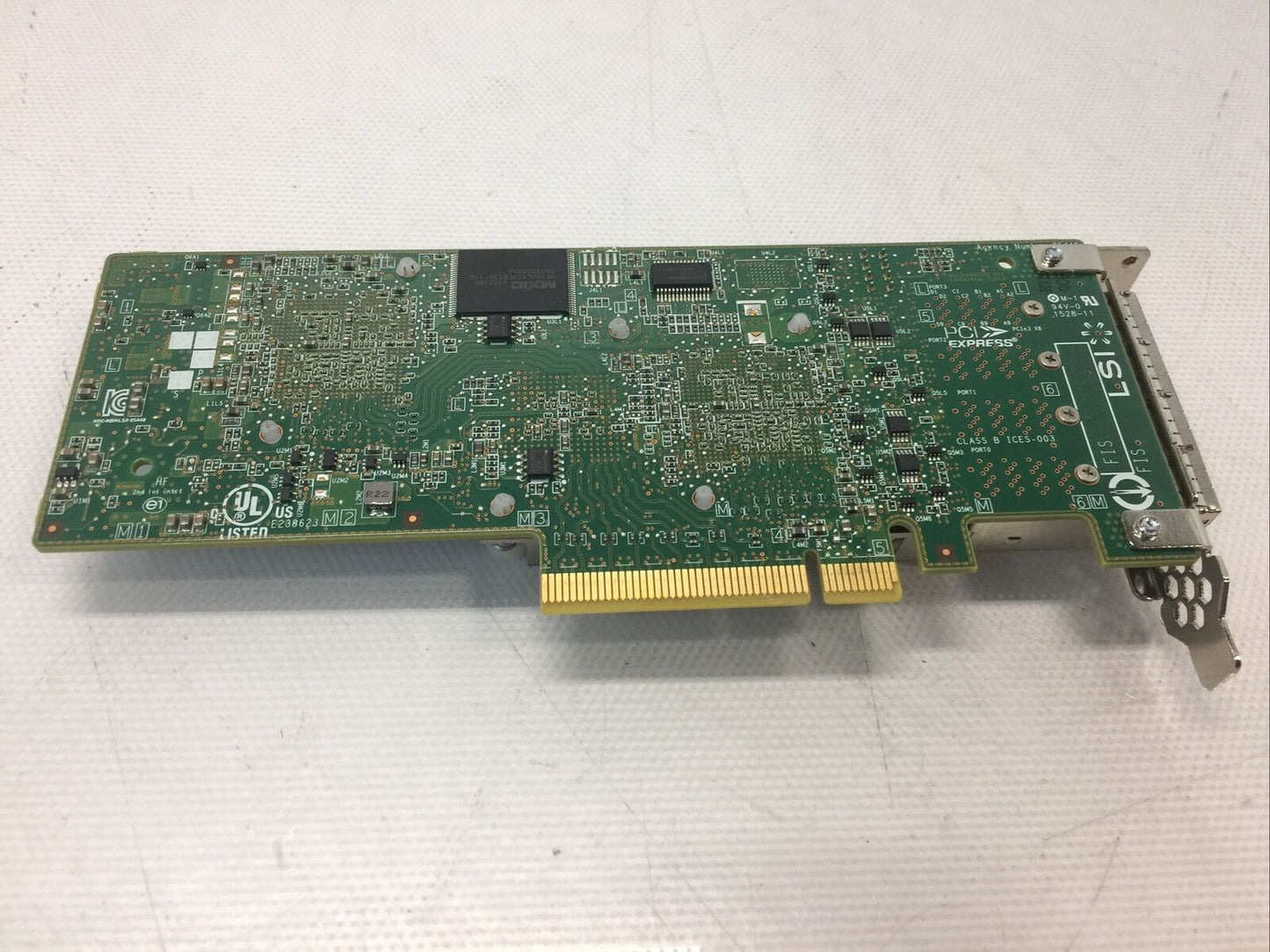 LSI 9206-16e Quad Port SAS 6Gb/s Host Bus Adapter Controller Card PCI-e H3-25448