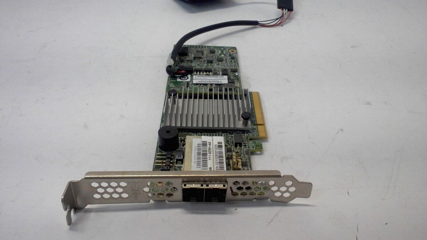 LSI LSI00438 MegaRAID SAS 9380-8e 8-Port 12Gb PCIe 3.0 w/BATTERY High Profile