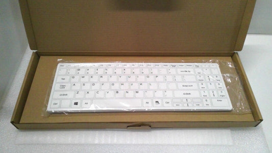 NEW HP 926941-001 WIRED USB KEYBOARD Healthcare Edition, White