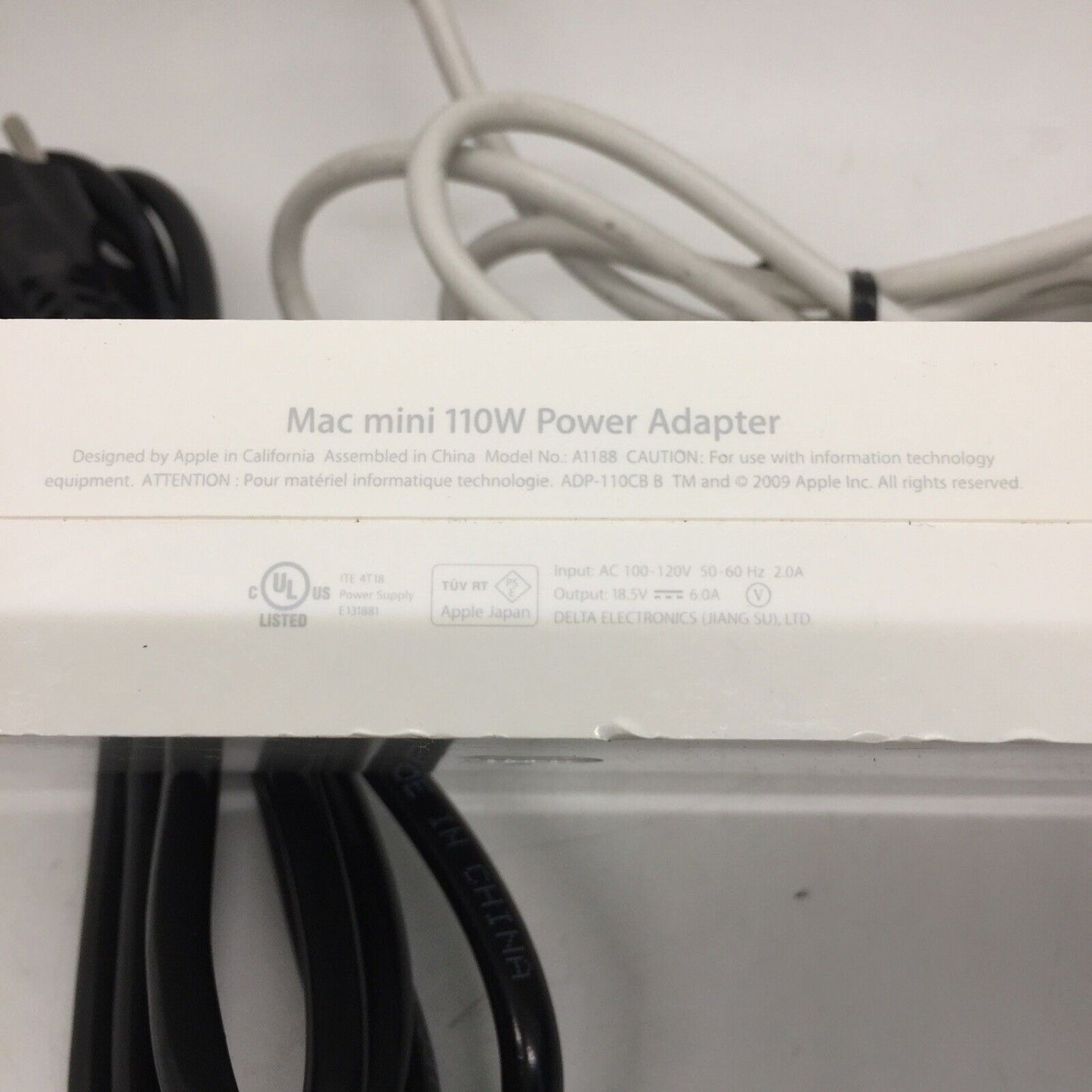 Genuine Apple A1188 AC Power Adapter 18.5V 6.0A 110W for Mac Mini OEM