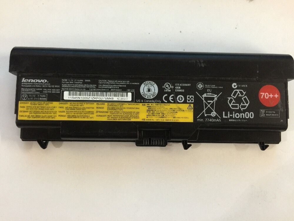 Original 45N1007 45N1006 Battery for Lenovo ThinkPad T420 T420I T430 70++ 9CELL