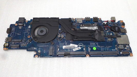 Dell YYRGW Motherboard Latitude 5480 i7-6600u@2.6GHz 930MX w/ heatsink LA-E082P