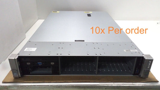 Lot of 10 - HP ProLiant DL380 G9 2U Server 16 +2 Bay 2.5" w/ 2x800W BareBone