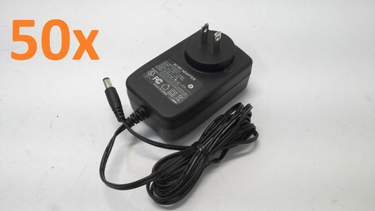 Lot of 50 - 12V 2.0A  AC-DC Power Supply Adapter Charger 2000 mA 5.5*2.5mm