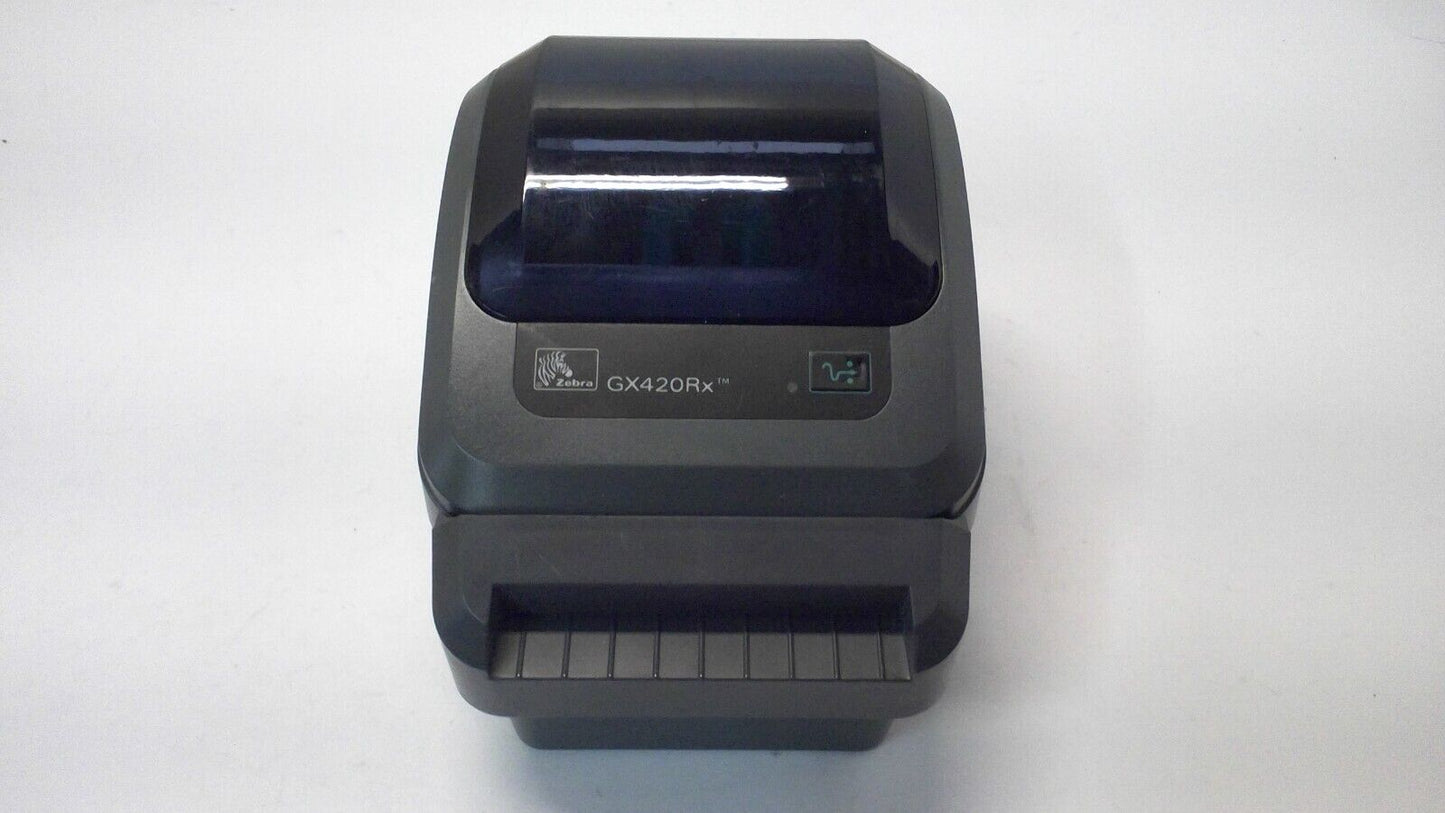 Zebra GX420d/rx USB Serial Ethernet Barcode Printer Cutter GX42-202412-006M #