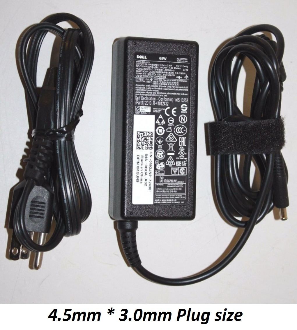 OEM Dell 65W AC Adapter PA-12 DELL Inspiron 15-5558  0MGJN9 074VT4 0G6J41 0GG2WG