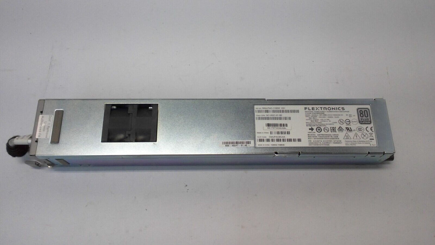 Cisco NXA-PAC-1100W V01 1100W Power Supply 341-0521-01