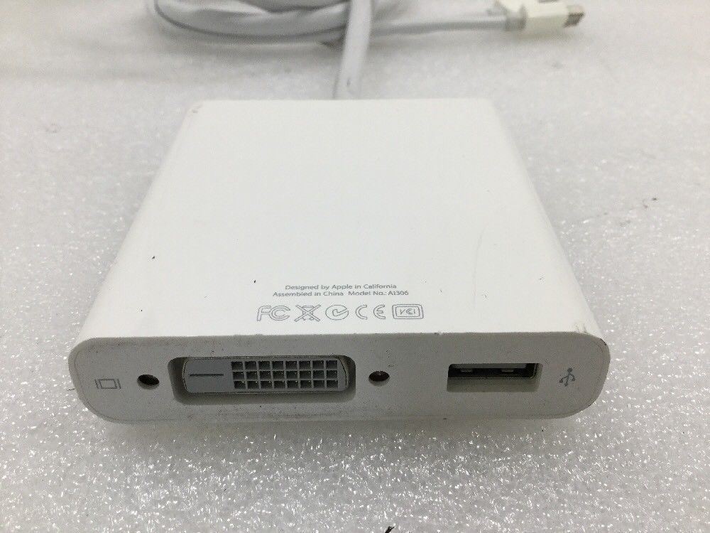 Genuine Apple A1306 Mini DisplayPort Display Port to Dual-Link DVI Video Adapter