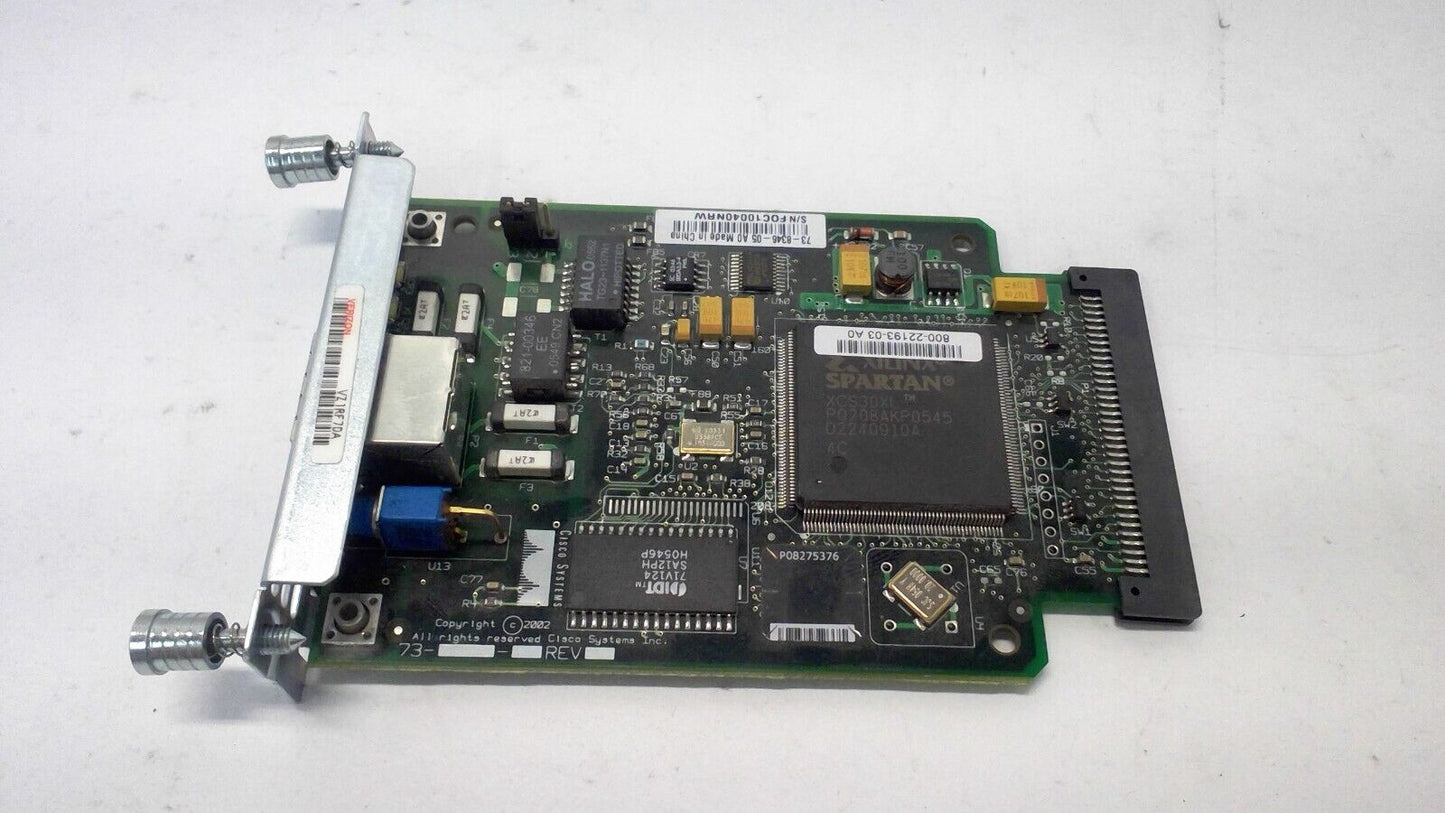 CISCO WAN Interface Card WIC 1DSU-T1 V2 73-8346-05