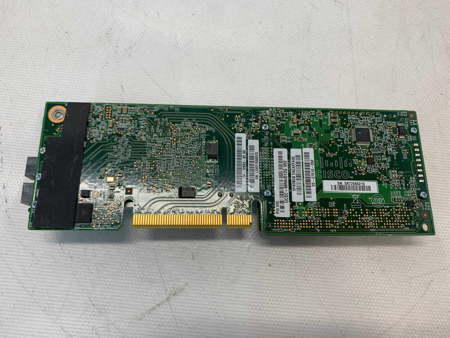 Cisco UCSC-MRAID12G-1GB 1Gb 12Gb/s SAS RAID Controller Card 74-12862-02