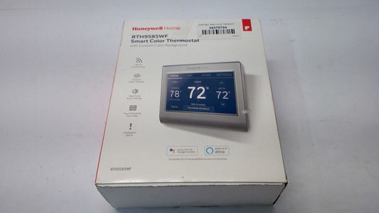 Honeywell Home RTH9585WF1004 Wi-Fi Smart Thermostat - Silver - OPEN BOX