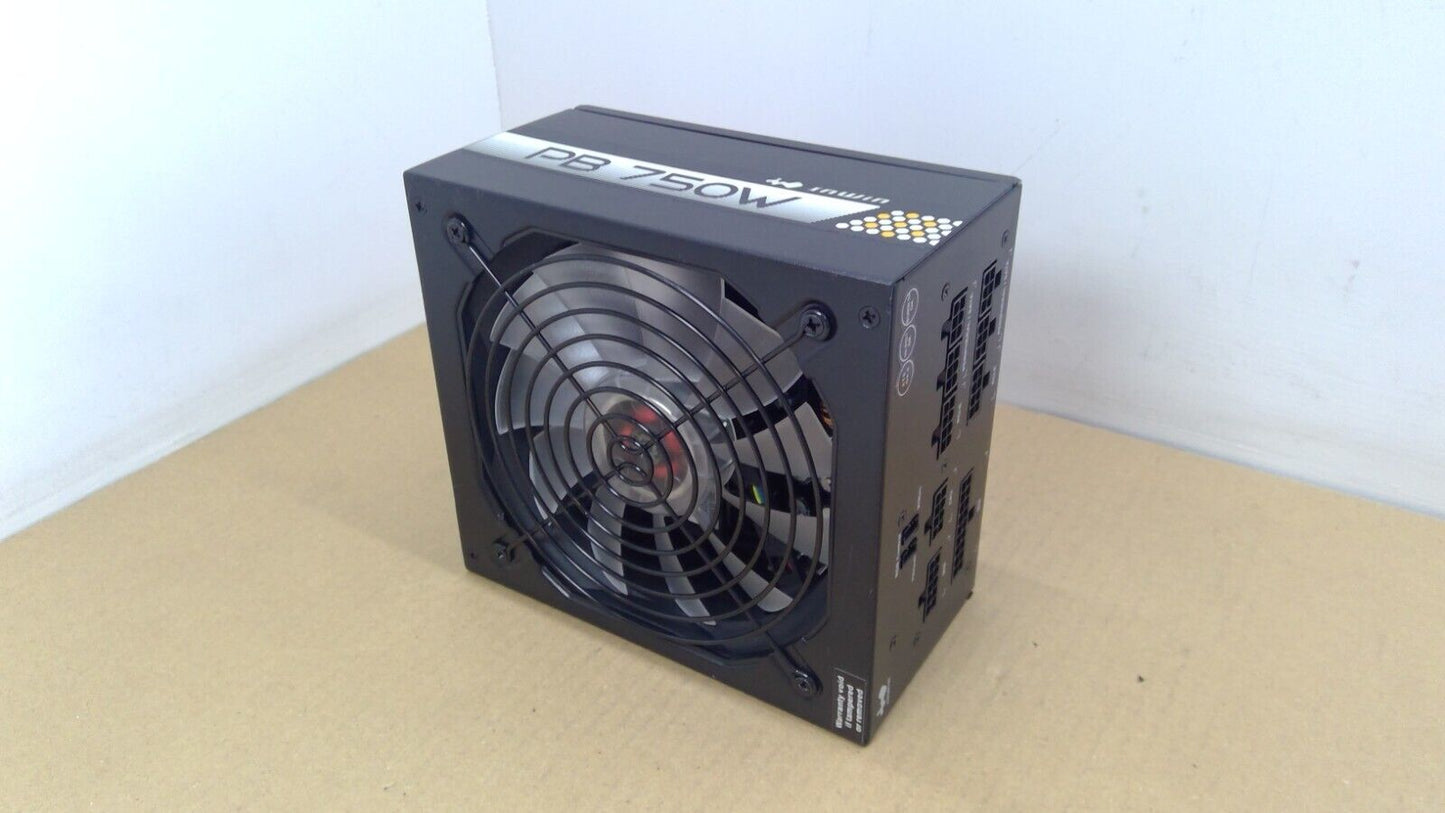 InWin Premium Basic PB 750W 750W ATX PSU Power Supply, Fully Modular RGB 80+Gold