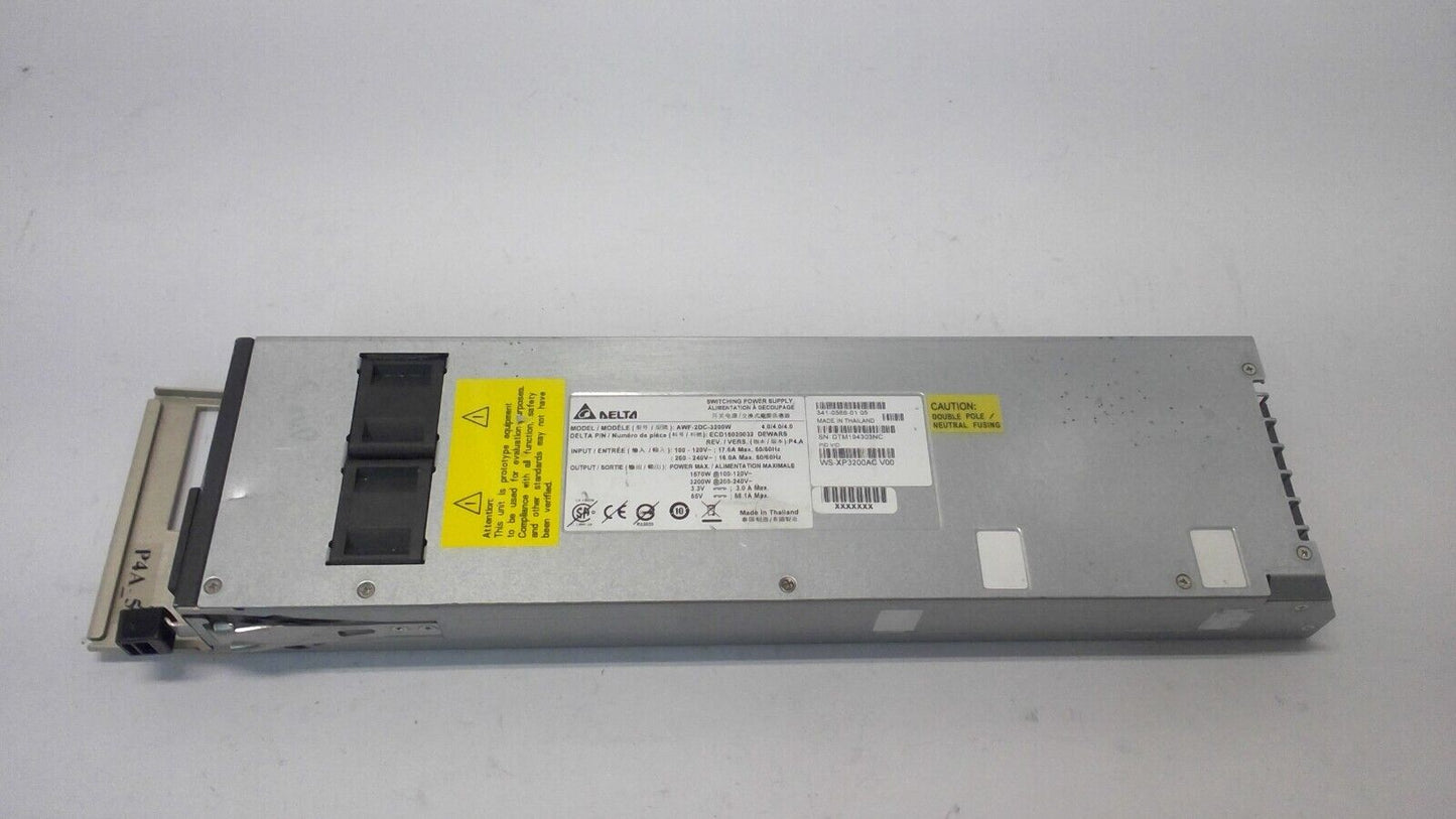 Cisco 3200W AWF-2DC-3200W Power Supply WS-XP3200AC for ASR 9000 9006 9010 9904