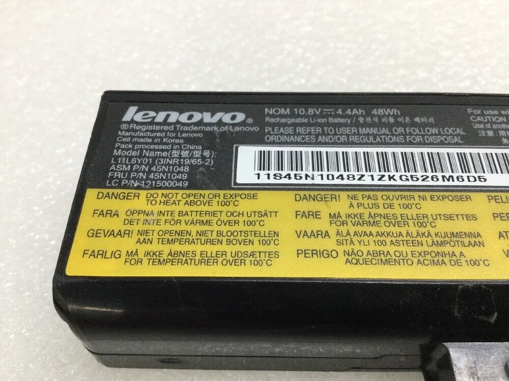 Lenovo Battery for IdeaPad Y480 Z480 G580 G480 Z380 Z580 Y580 Y480N L11S6Y01 75+