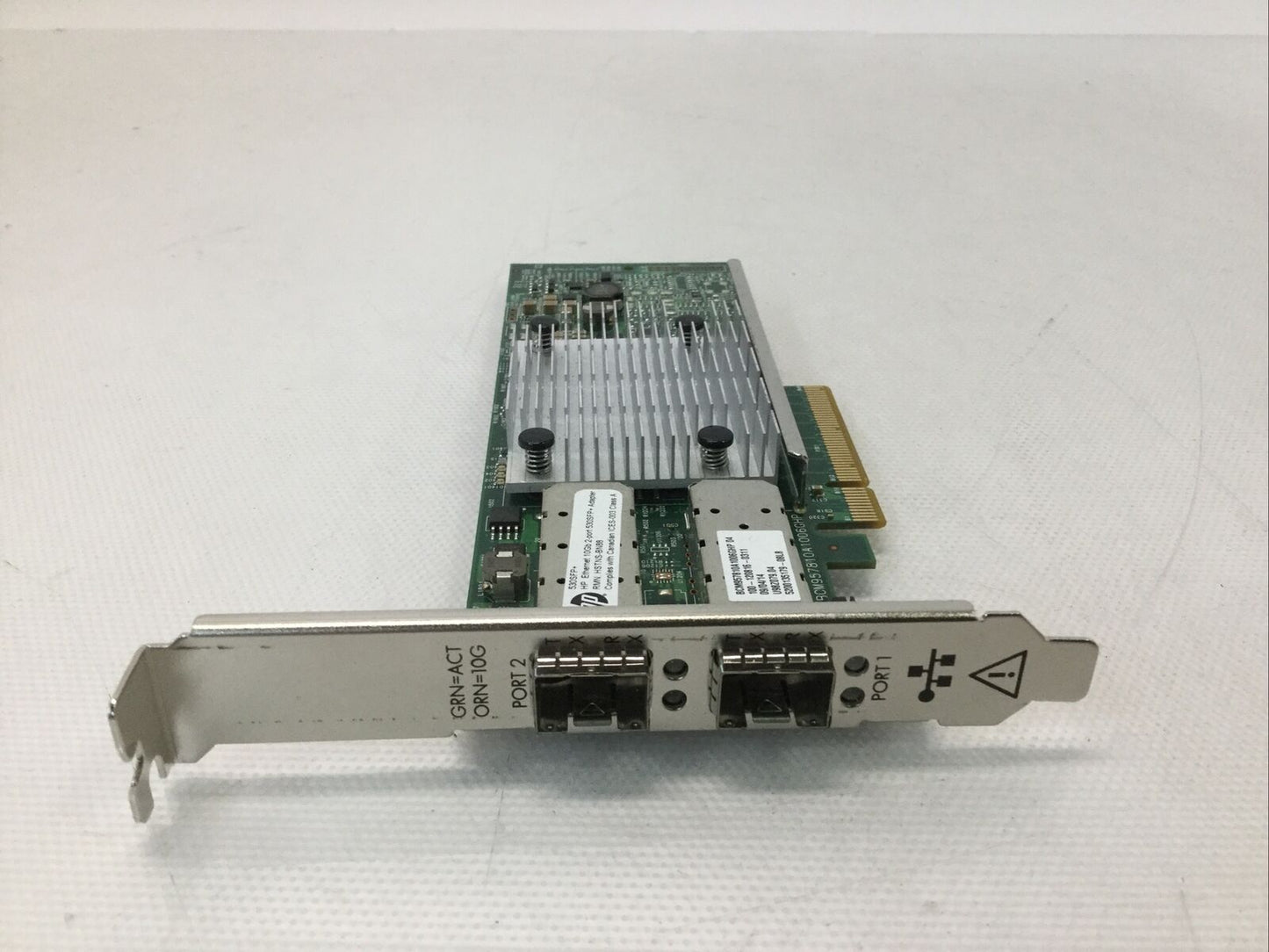 530SFP+ HP Dual Port 10GB SFP+ Ethernet Adapter Card PCIe 656244-001 652503-B21