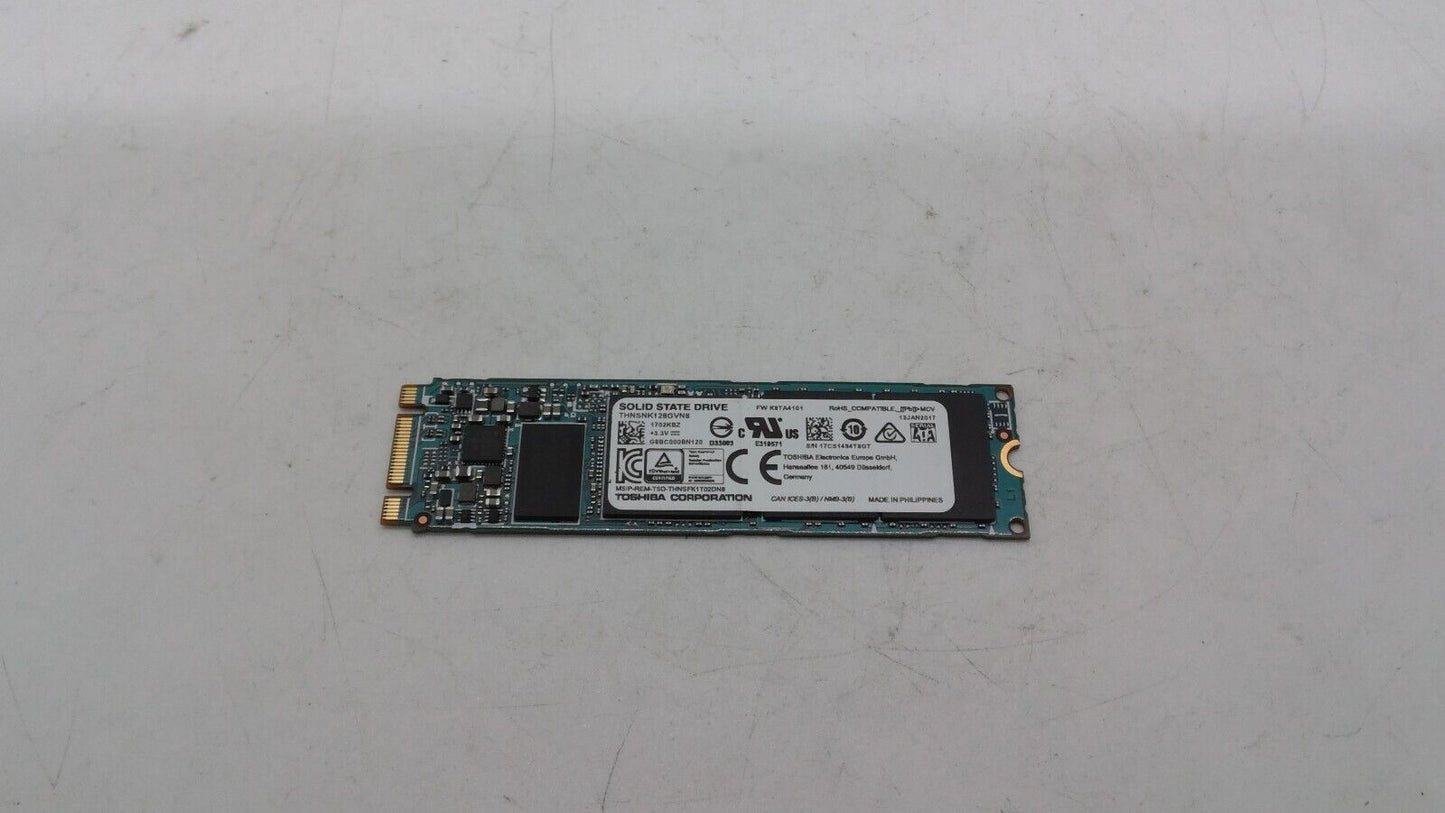 Toshiba 128GB Laptop M.2 2280 SATA SSD Solid State Drive THNSNK128GVN8