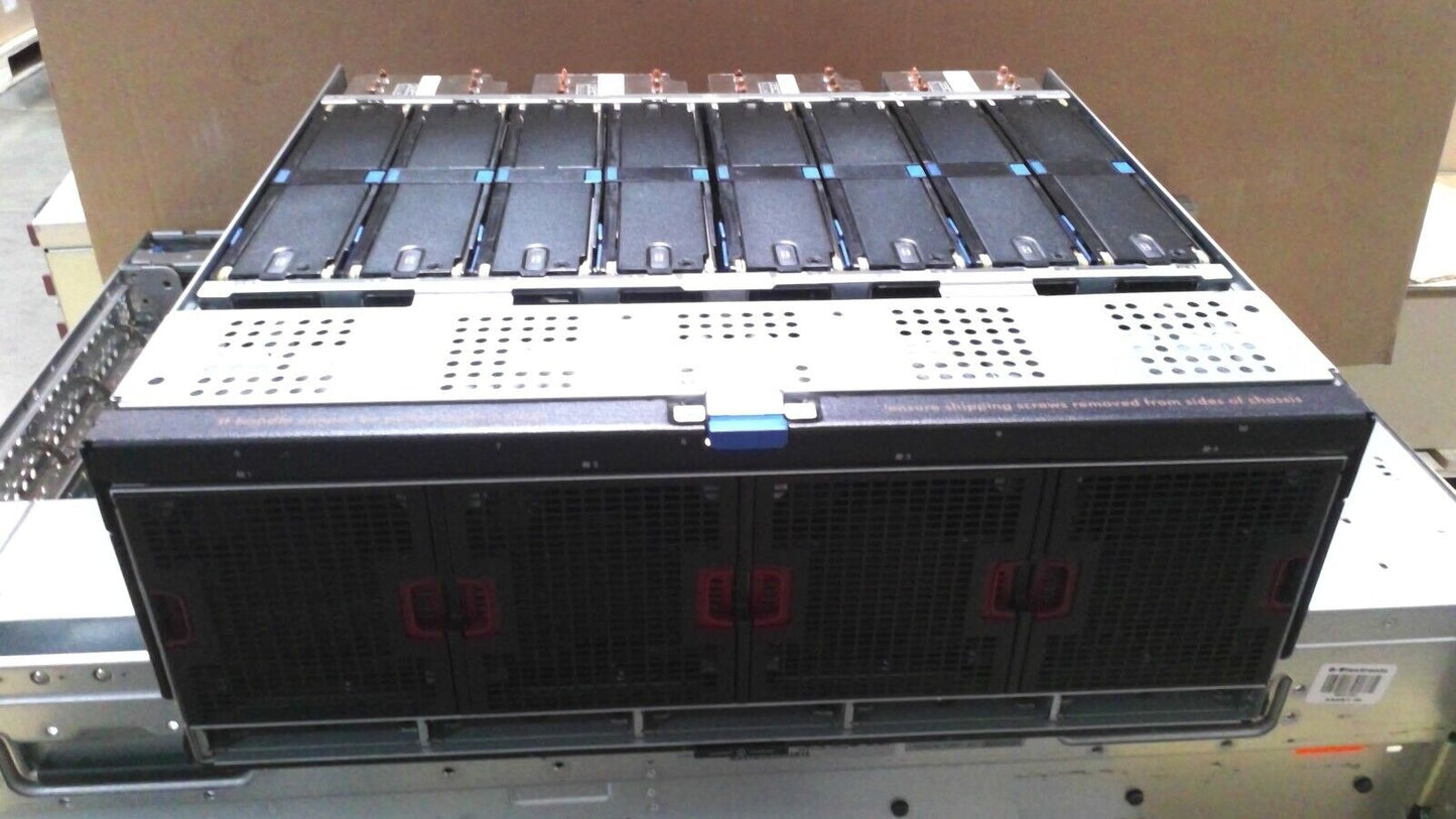 HPE ProLiant DL580 Gen8 4U Server Barebone 10 BAY 2.5" 4x 1500W PSU 4x Heatsinks