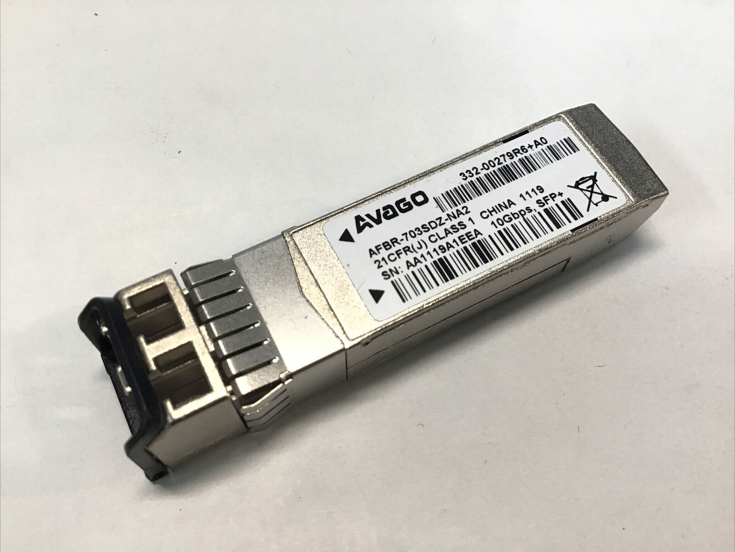 Avago 10Gb SFP+ SWL AFBR-703SDZ-NA2 Transceiver