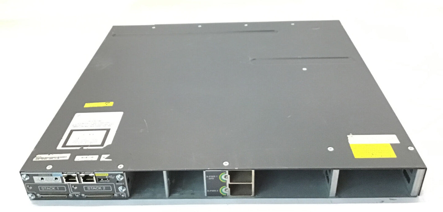 Cisco WS-C3750X-48PF-S 48 Port PoE Gigabit Switch -BareBone-