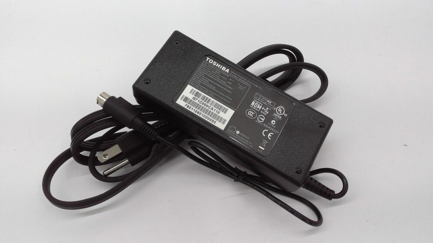 Genuine AC Adapter Power Supply Toshiba A11-065N2A 4 pin 65W W/P.Cord