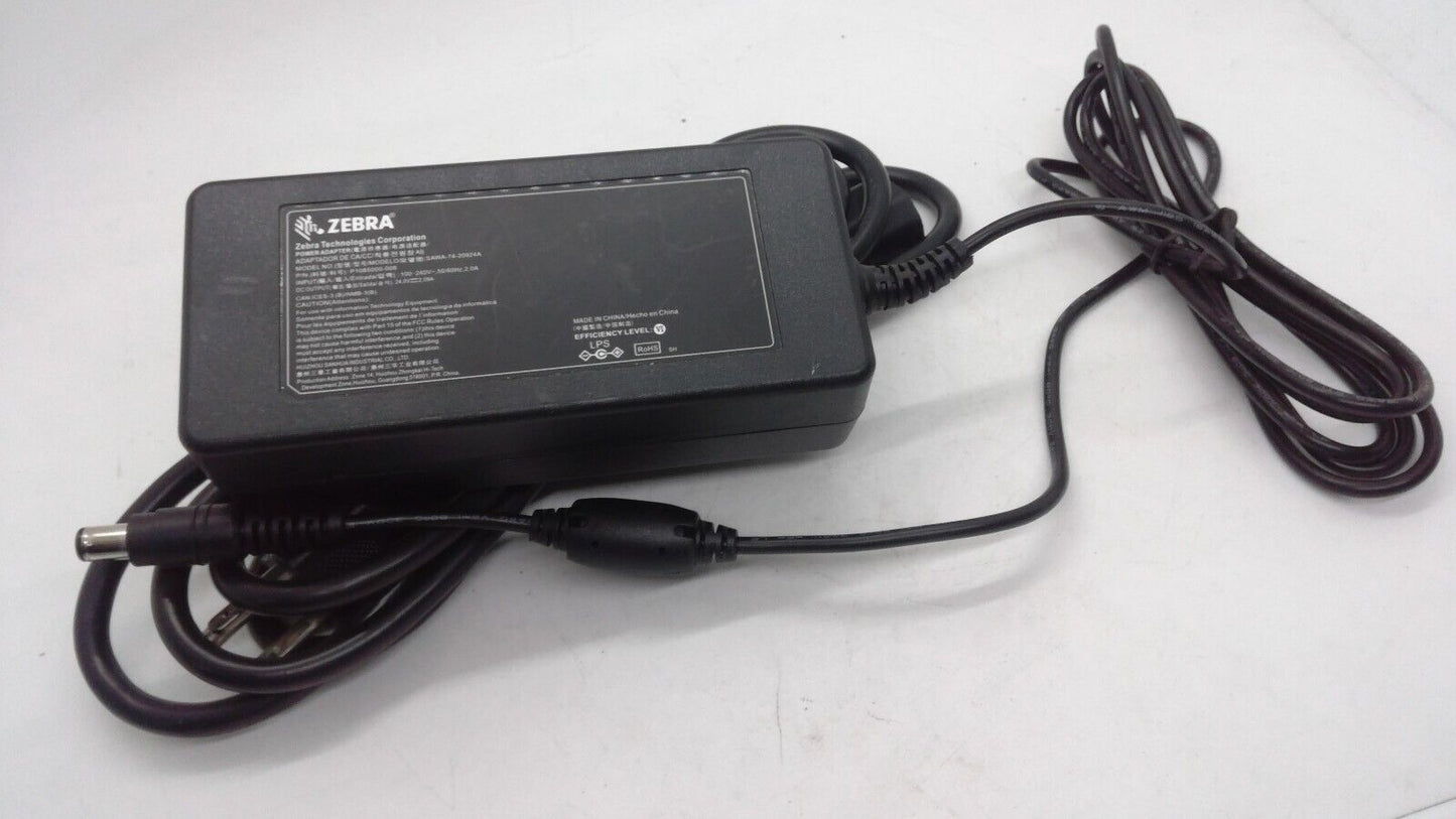 OEM Zebra 50W AC Adapter 24V 2.09A SAWA-74-20924A P1085000-006 Power Supply