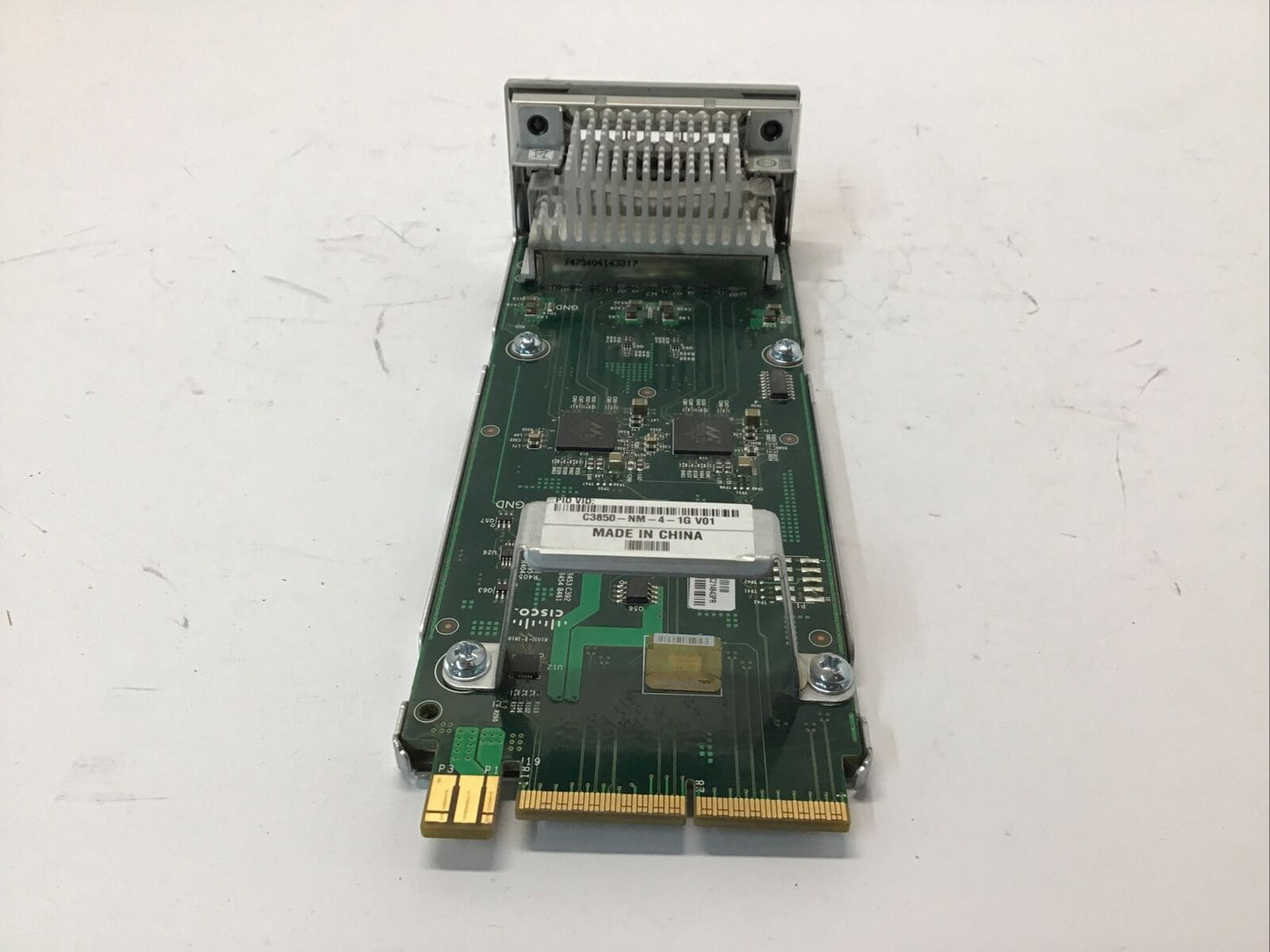 Genuine Cisco C3850-NM-4-1G 4x Gigabit Ethernet Network Module 3850 Series