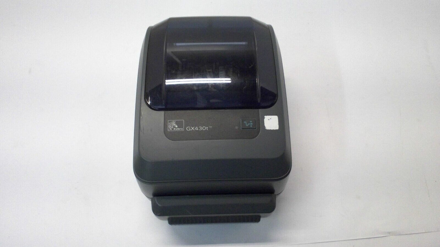 ZEBRA GX430t THERMAL LABEL PRINTER USB Parallel w/Auto Cutter GX43-102512-000